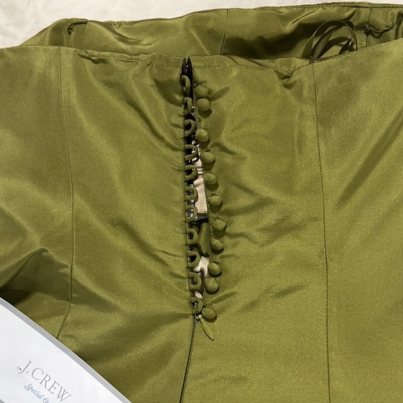 J Crew NWT Sadie Silk Party‎ Dress - Picture 3 of 11